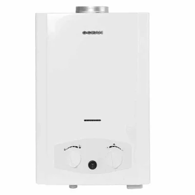CHAUFFE BAIN OCEAN GAZ BOUTEILLE 6 LITRES BLANC