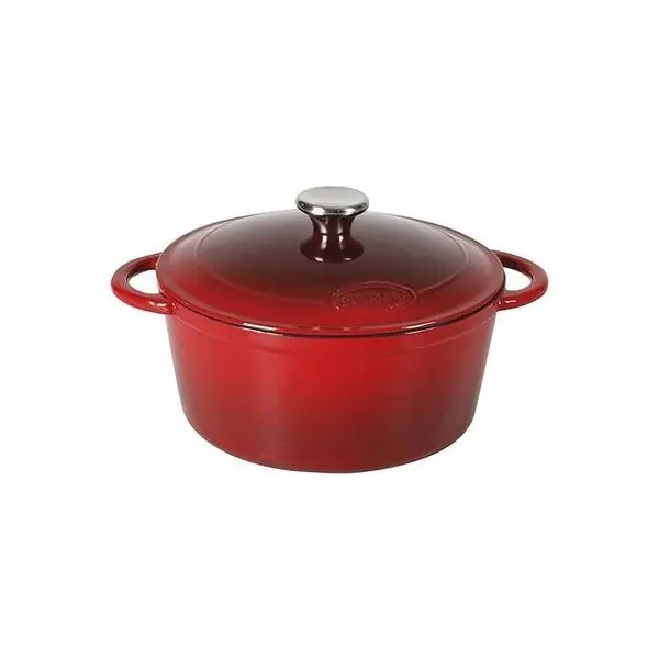 COCOTTE SITRAM SITRABELLA FONTE 4 LITRES OVAL ROUGE (710839)