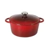 COCOTTE SITRAM SITRABELLA FONTE 4 LITRES OVAL ROUGE (710839)