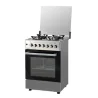 CUISINIERE 4 FEUX BIOLUX INOX T/BR (M.5858 XST)