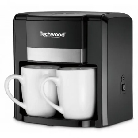 CAFETIÈRE TECHWOOD AVEC 2 TASSES (TCA-206)