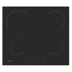 TABLE DE CUISSON CANDY VITROCÉRAMIQUE NOIR (CC64CH)