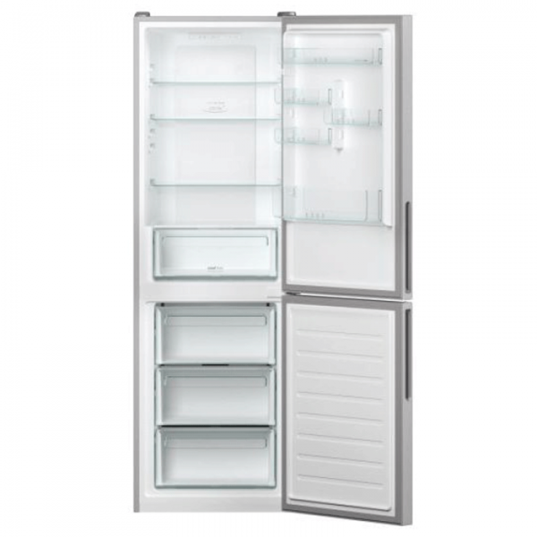 RÉFRIGÉRATEUR  CANDY COMBINÉ 342 LITRES NOFROST INOX (CCE4T618ES)