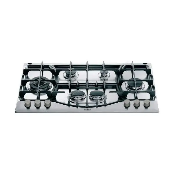 TABLE DE CUISSON ARISTON 6 FEUX INOX 90CM (PHN 961 TS/IX/A HOB AI)