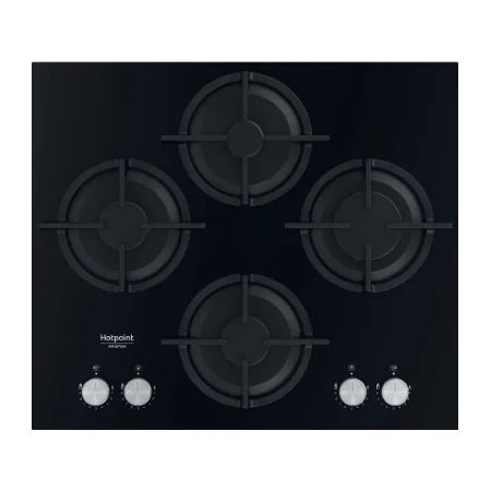 TABLE DE CUISSON ARISTON EN VERRE 4 FEUX 60 cm (AGS 61S/BK HOB AI)