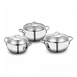 SET 6 PIECES KORKMAZ ARIA INOX (A1940)