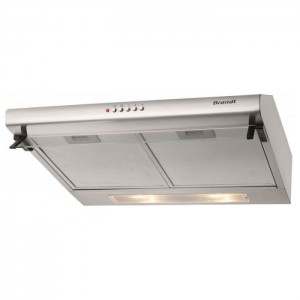 HOTTE CASQUETTE BRANDT 60 CM INOX (BHC6601X)