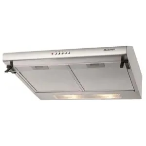 HOTTE CASQUETTE BRANDT 60 CM INOX (BHC6601X) HOTTE CASQUETTE BRANDT 60 CM INOX (BHC6601X)
