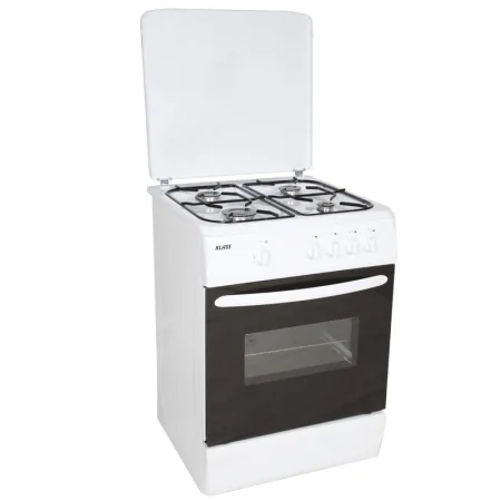 CUISINIÈRE À GAZ BASIQUE KLASS 4 FEUX 60 CM BLANC (CUIS.TG5640BB)