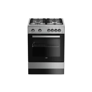 CUISINIÈRE BEKO 4 FEUX 60CM INOX (FSGT62111GXL)