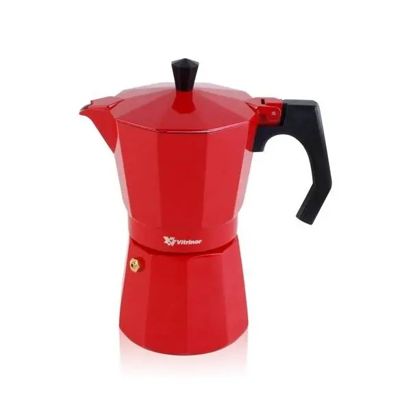 CAFETIÈRE  MAGEFESA 6 TASSES ROUGE (MGCA49023)