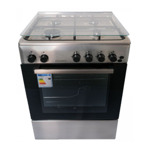 CUISINIÈRE A GAZ ARTHUR MARTIN 4 FEUX INOX (AMG60IX)