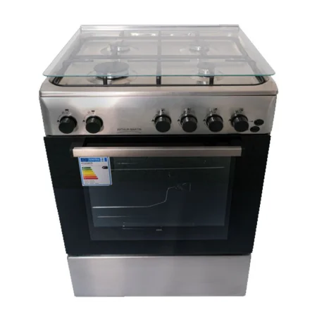 CUISINIÈRE A GAZ ARTHUR MARTIN 4 FEUX INOX (AMG60IX)