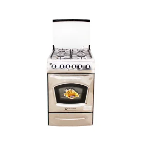 CUISINIÈRE À GAZ STARONE 50*50 4 FEUX INOX STB