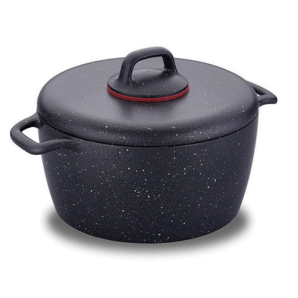 CASSEROLE KORKMAZ GUSTO 20CM GRANIT (A1351)