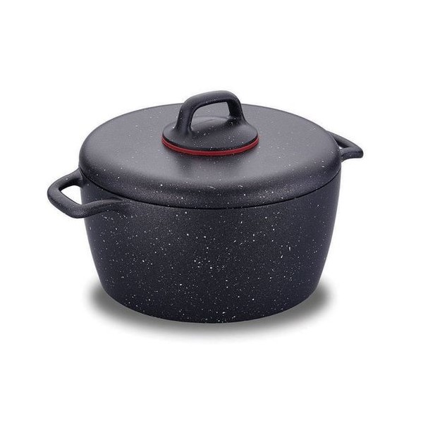 CASSEROLE KORKMAZ GUSTO 26CM GRANIT (a1353)