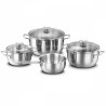 SET DE 7 PIÈCES KORKMAZ AROMA INOX (A1094)