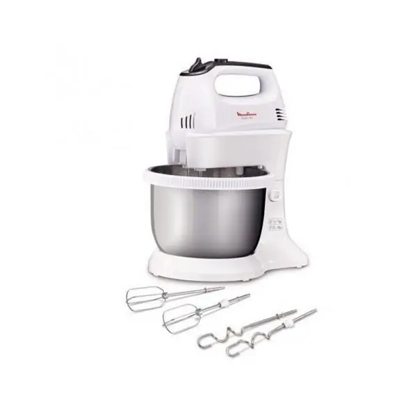 BATTEUR MOULINEX AVEC BOL 300W 3.5L INOX (HM3121B1)