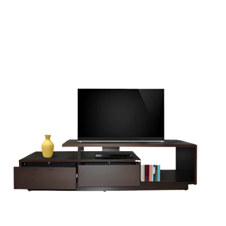 TABLE TV ORIENT SOTUFAB CHENE BRUT