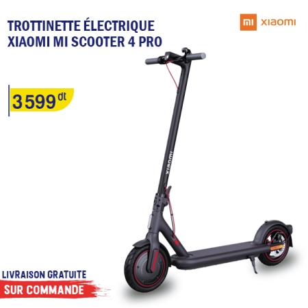 TROTTINETTE ÉLECTRIQUE XIAOMI MI ELECTRIC SCOOTER 4 PRO NOIR (35802)