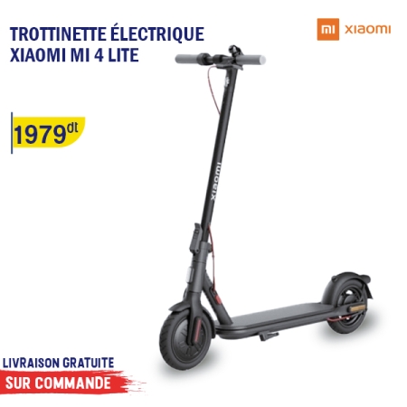 TROTTINETTE ÉLECTRIQUE XIAOMI MI 4 LITE NOIR (46419)