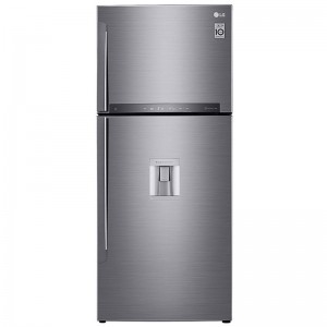 RÉFRIGÉRATEUR LG NOFROST 438 LITRES SILVER (GL-F502HLHL)