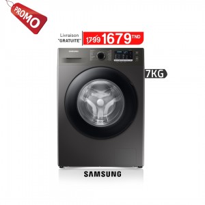 LAVE LINGE SAMSUNG 7KG INVERTER  SILVER (WW70TA046)