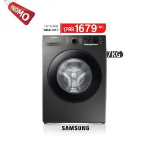 LAVE LINGE SAMSUNG 7KG INVERTER  SILVER (WW70TA046)