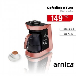 CAFETIÈRE A TURC ARNICA 650W ROSE GOLD (IH32050)