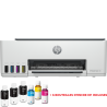 IMPRIMANTE HP 580 SMART TANK COULEUR 3EN1 / WIFI + 6 BOUTEILLES D'ENCRE