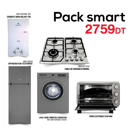 PACK ÉLECTROMENAGER SMART EN PROMO