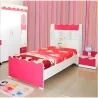 CHAMBRE ENFANT ALICE SOTUFAB ROSE MAGENTA LIT 190X90CM