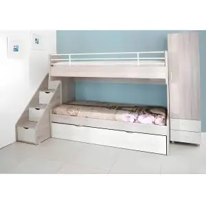 CHAMBRE TWIN PLUS CHENE BRUT/CHENE BLANC (CHE33CB/CBC000)