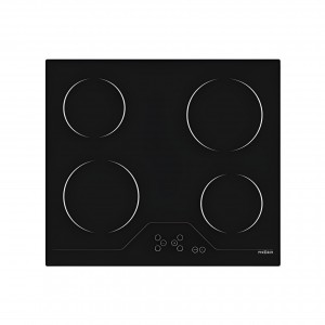 TABLE DE CUISSON PREMIUM VITROCERAMIQUE 4 FEUX 60 CM NOIR (PVC64.E01)