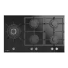 PLAQUE DE CUISSON PREMIUM 5 FEUX AP951 BS03 NOIR