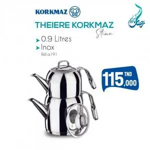 THEIERES KORKMAZ STIMA INOX (A191)