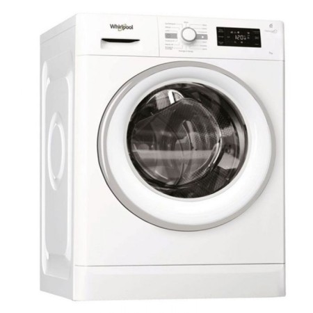 LAVE LINGE WHIRLPOOL 7KG 6ÉME SENS BLANC (FWG71253WNA)