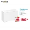 CONGELATEUR WHIRLPOOL 500 LITRES BLANC (WHM3911)