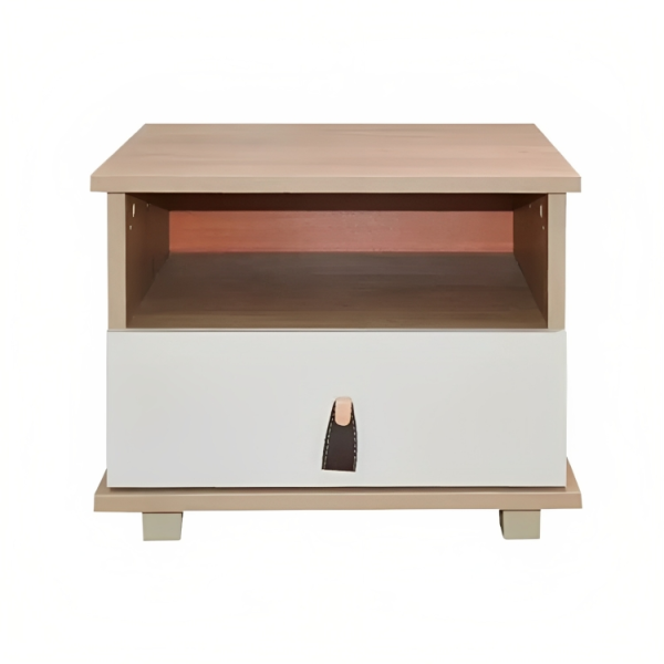 TABLE DE NUIT ADULTE DETENTE SOTUFAB DENVER/BEIGE L:49,H:43,P:41CM