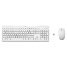 ENSEMBLE CLAVIER ET SOURIS SANS FIL HP 230 BLANC (3L1F0AA/ABF)