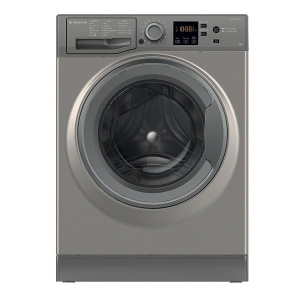 LAVE-LINGE FRONTAL ARISTON NS-823C-GG-MA 8KG SILVER (NS-823C-GG-MA)