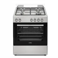 CUISINIÈRE À GAZ SIMFER 60CM INOX 4 FEUX (F6405-SGRIM)