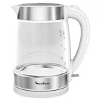 BOUILLOIRE EN VERRE MOULINEX 1.7 LITRES 2400 W BLANC (BY600130)