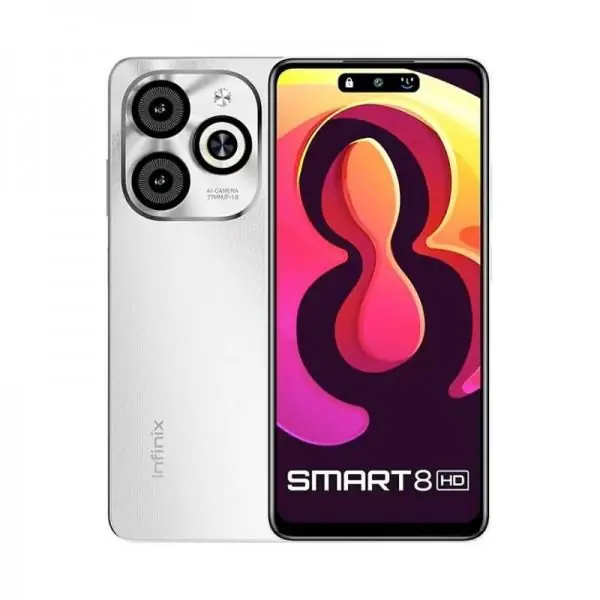 SMARTPHONE INFINIX SMART 8 HD 2 GO 64 GO BLANC (SMART8HD-2-64-WH)