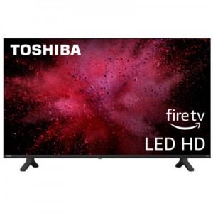 TV TOSHIBA 32" HD SÉRIE V35 FIRE AVEC RÉCEPTEUR INTÉGRÉ NOIR (TV32V35)