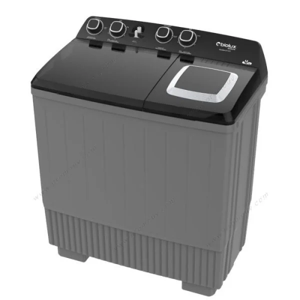 LAVE LINGE BIOLUX SEMI ATOMATIQUE 12 KG SILVER (DT121S)