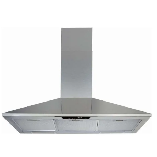 HOTTE WHIRLPOOL PYRAMIDE AKR945IX 90 CM - INOX