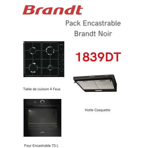 PACK ENCASTRABLE BRANDT