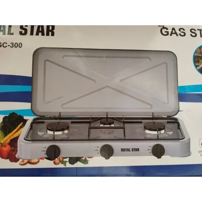 Réchaud Plat ROYALE STAR 3 Feux Emaille