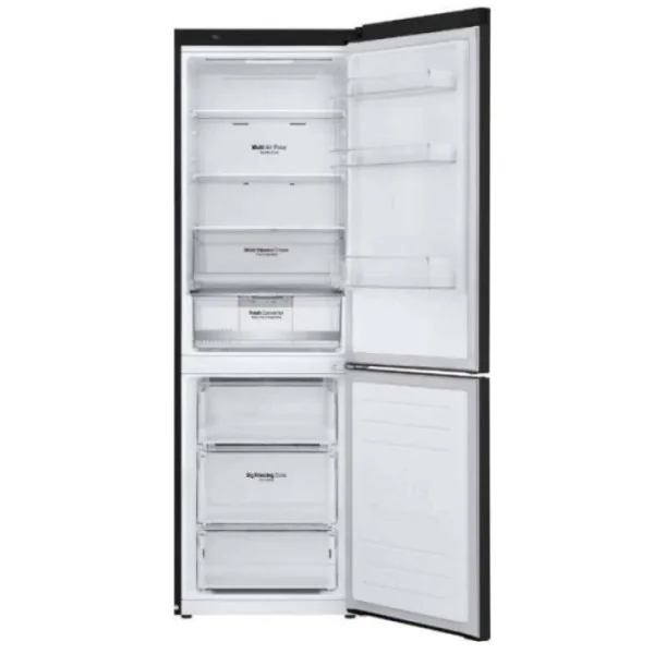 REFRIGERATEUR COMBINE LG 341 LITRES MATE BLACK GW-B459NQFM